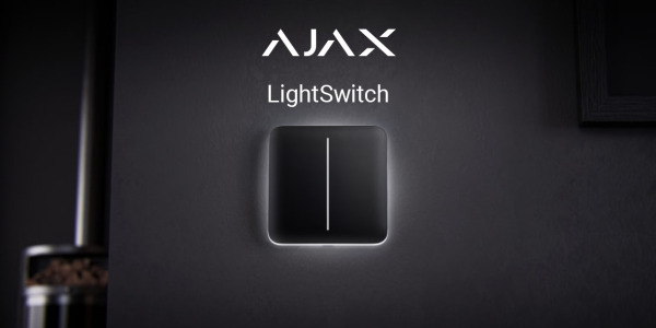 AJAX LightSwitch - Der intelligente Lichtschalter