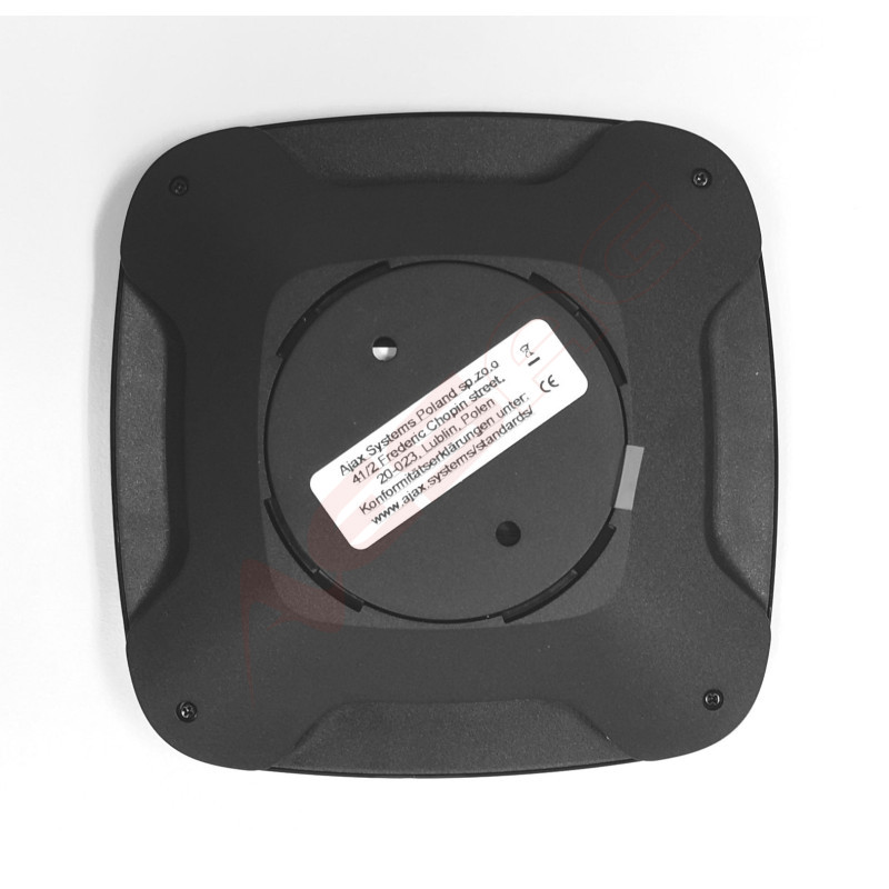 AJAX | Wireless smoke detector "FireProtect" (black)