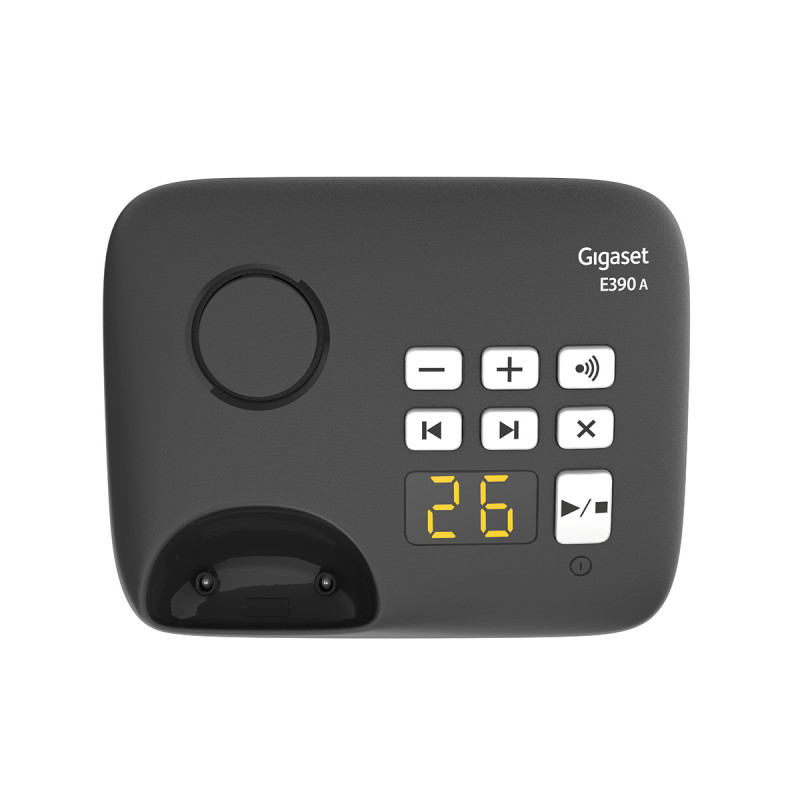 Gigaset E390 A silver/black - 188414 - 3