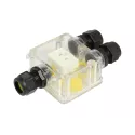 Synergy 21 - Waterproof connector box 3 ports transparent - 148729 - 2