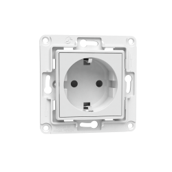 Shelly · Flush-mounted accessories · "Wall Socket EU" · Wall socket · White - 213332 - 1