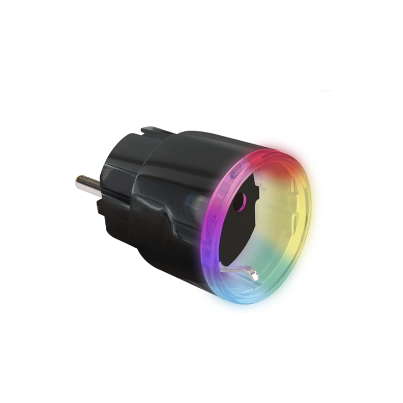 Shelly · Plug & Play · "Plus Plug S" · Zwischenstecker · 12A · Messfunktion · WLAN · BT · Schwarz - 217117 - 1