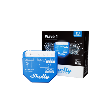 Shelly · Unterputz · "Wave 1" · Relais · max 16A · 1 Kanal · Z-Wave - 217904 - 1