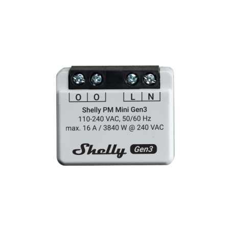 Shelly · Unterputz · "PM Mini Gen. 3" · WLAN · BT - 222761 - 1