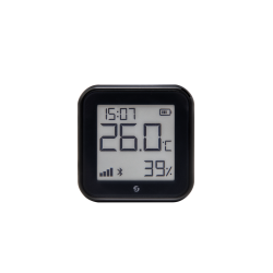 Shelly · Plug & Play · "Plus H&T Gen. 3 Matte Black" · Temperature & humidity sensor · WLAN · BT · USB C / battery (ne) - 222