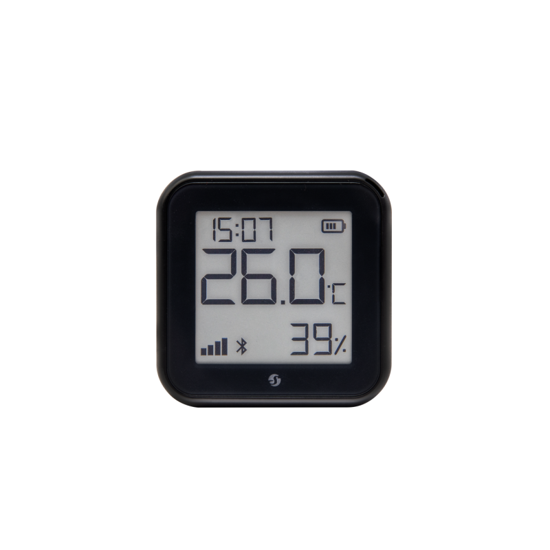 Shelly · Plug & Play · "Plus H&T Gen. 3 Matte Black" · Temperature & humidity sensor · WLAN · BT · USB C / battery (ne) - 222