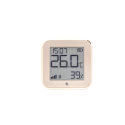 Shelly · Plug & Play · "H&T Gen. 3 Ivory" · Temperatur- & Feuchtigkeitssensor · WLAN · BT · USB C / Batterie (n.e.) - 222764 