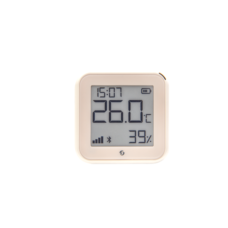Shelly · Plug & Play · "H&T Gen. 3 Ivory" · Temperatur- & Feuchtigkeitssensor · WLAN · BT · USB C / Batterie (n.e.) - 222764 