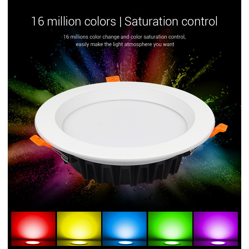 Synergy 21 LED Panel Round 25W RGB-WW with radio and WLAN *Milight/Miboxer* - 178063 - 2