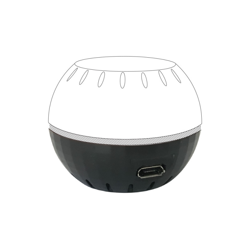 Shelly · Plug & Play · Zubehör · "H&T USB Add-on" · Netzteil · Schwarz - 183385 - 1