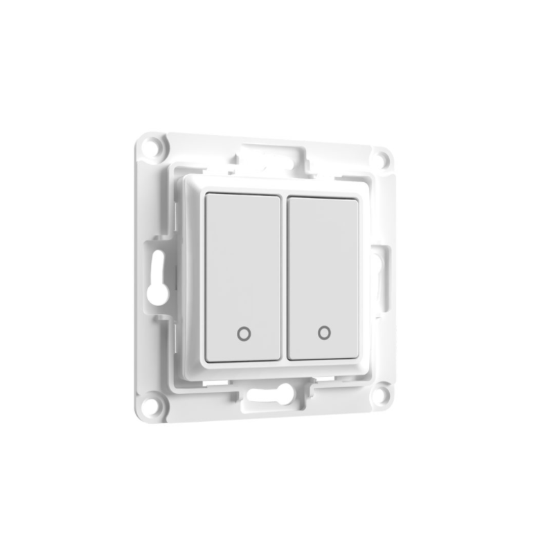 Shelly · Unterputz Zubehör · "Wall Switch 2" · Wandtaster · 2-fach · Weiß - 206437 - 4