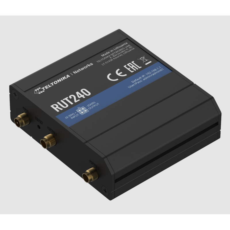 Teltonika · Router · RUT240 · Kompakter-4G/LTE Router - 140856 - 3