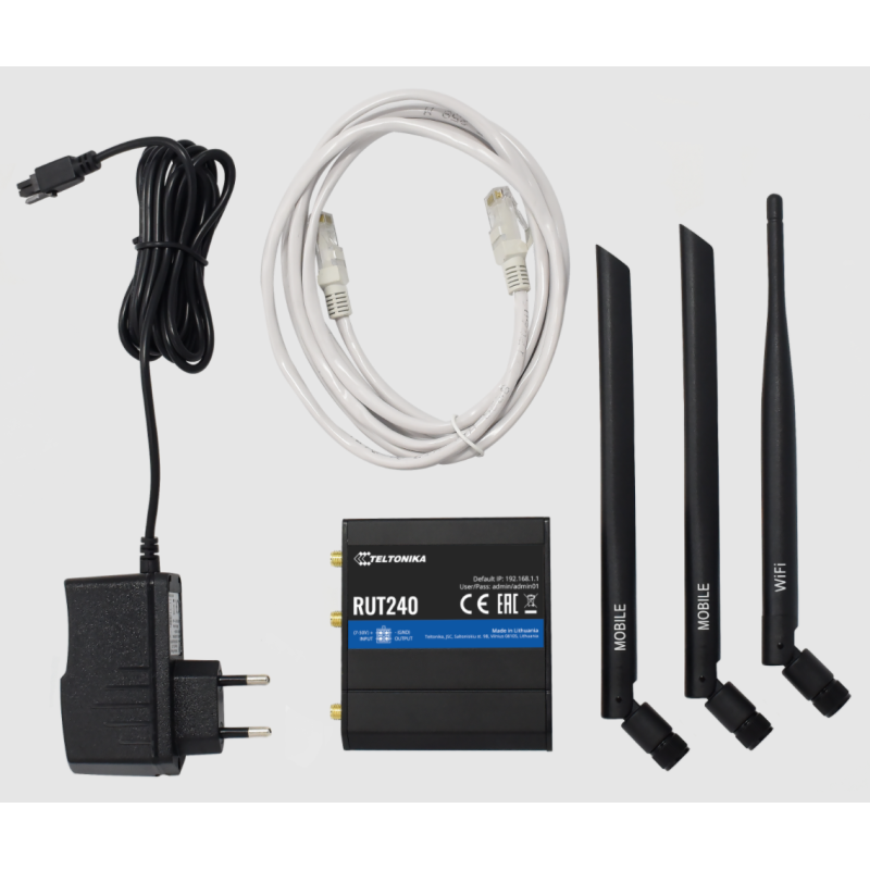 Teltonika · Router · RUT240 · Kompakter-4G/LTE Router - 140856 - 6
