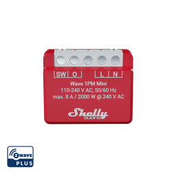 Shelly · Unterputz · "Wave 1PM Mini" · Relais · max. A · 1 Kanal · Z-Wave - 227561 - 1