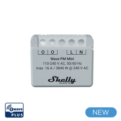 Shelly · Unterputz · "Wave PM Mini" · Relais · max. A · 1 Kanal · Z-Wave - 227562 - 1