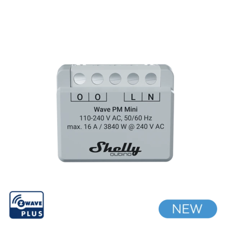 Shelly · Unterputz · "Wave PM Mini" · Relais · max. A · 1 Kanal · Z-Wave - 227562 - 1