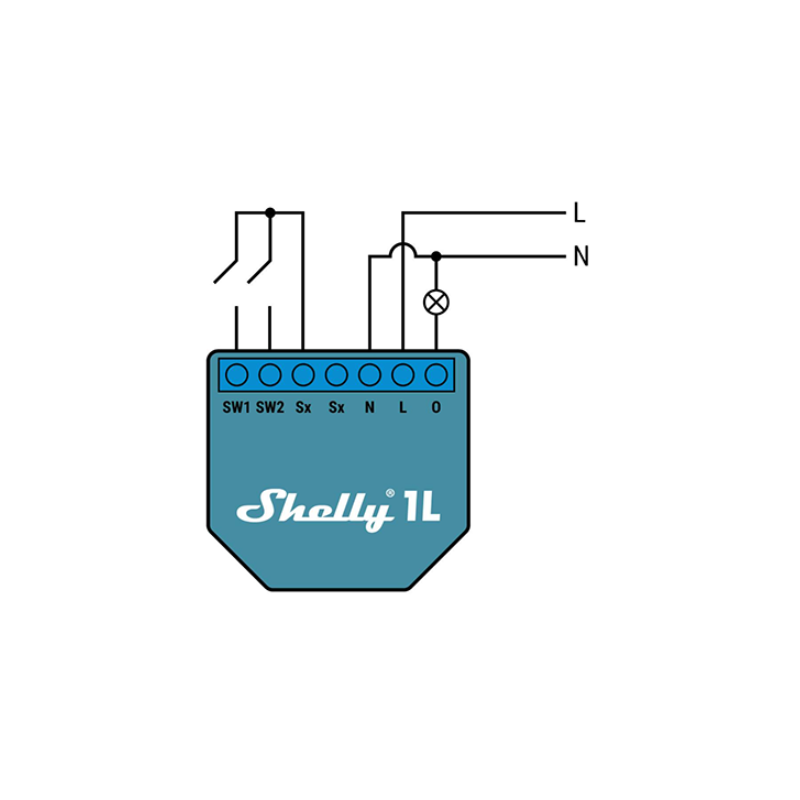 Shelly · Flush-mounted accessories · "Bypass" · for relays - 192220 - 5
