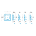 Shelly · Flush-mounted accessories · "Wall Switch 1" · Wall switch · 1-way · Black - 206436 - 5