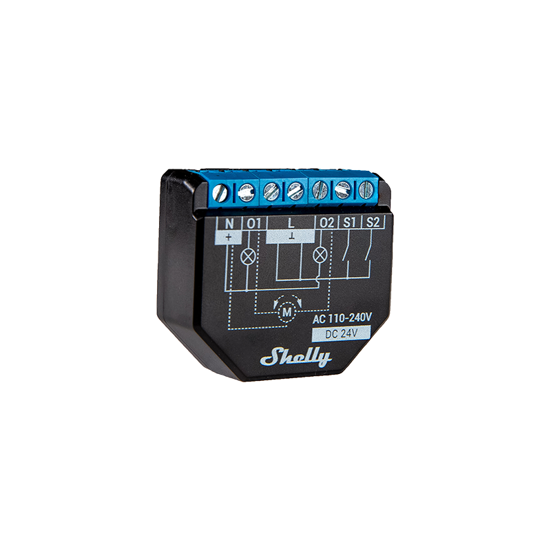 Shelly · Flush-mounted · "Plus 2PM" · Relay · max. 16A · 2 channels · Measuring function · WLAN · BT - 209524 - 6