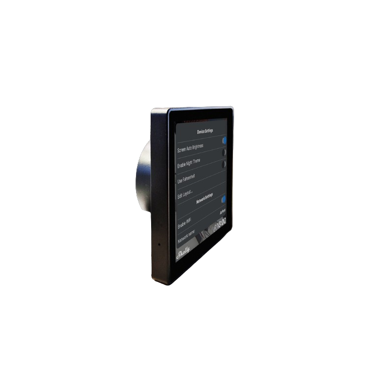 Shelly · flush-mounted · "Wall Display" · Android · WLAN · black - 217051 - 4