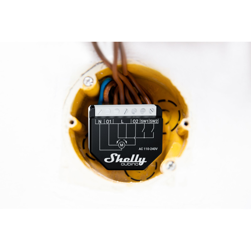 Shelly · Unterputz · "Wave Shutter" · Relais · Dual Roller Shutter · Z-Wave - 217919 - 2