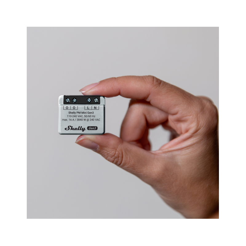 Shelly · Flush-mounted · "Plus PM Mini Gen. 3" · WLAN · BT - 222761 - 4