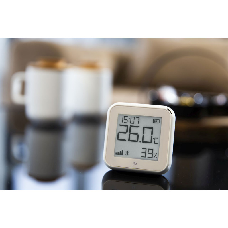 Shelly · Plug & Play · "H&T Gen. 3 Matte White" · Temperatur- & Feuchtigkeitssensor · WLAN · BT · USB C / Batterie (n.e.) - 2