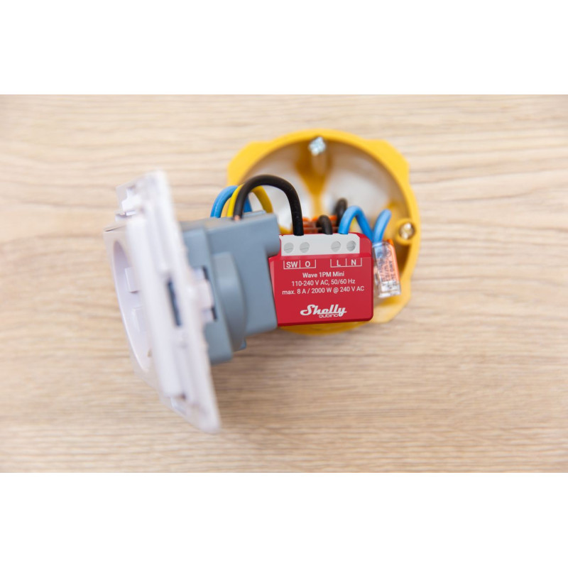 Shelly · Unterputz · "Wave 1PM Mini" · Relais · max. A · 1 Kanal · Z-Wave - 227561 - 4