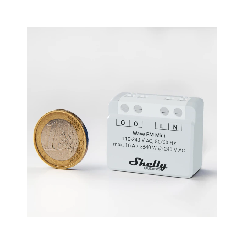 Shelly · Unterputz · "Wave PM Mini" · Relais · max. A · 1 Kanal · Z-Wave - 227562 - 2