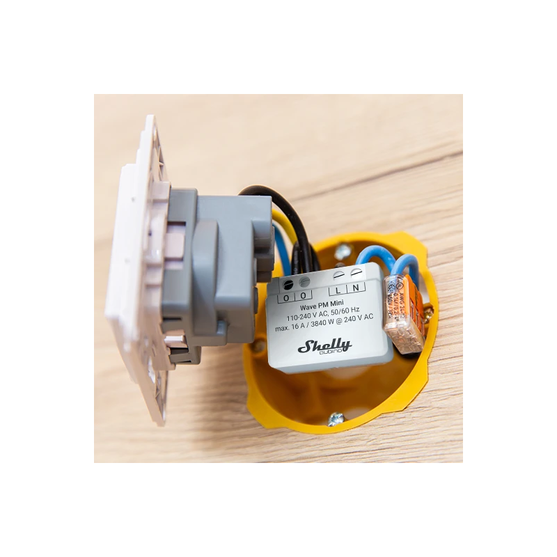 Shelly · Unterputz · "Wave PM Mini" · Relais · max. A · 1 Kanal · Z-Wave - 227562 - 4