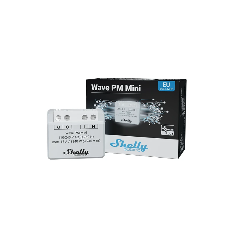 Shelly · Unterputz · "Wave PM Mini" · Relais · max. A · 1 Kanal · Z-Wave - 227562 - 5