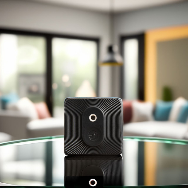 Shelly · Plug & Play · "Blu H&T Black" · Temperature & Humidity Sensor · Bluetooth · Battery · Black - 227564 - 6