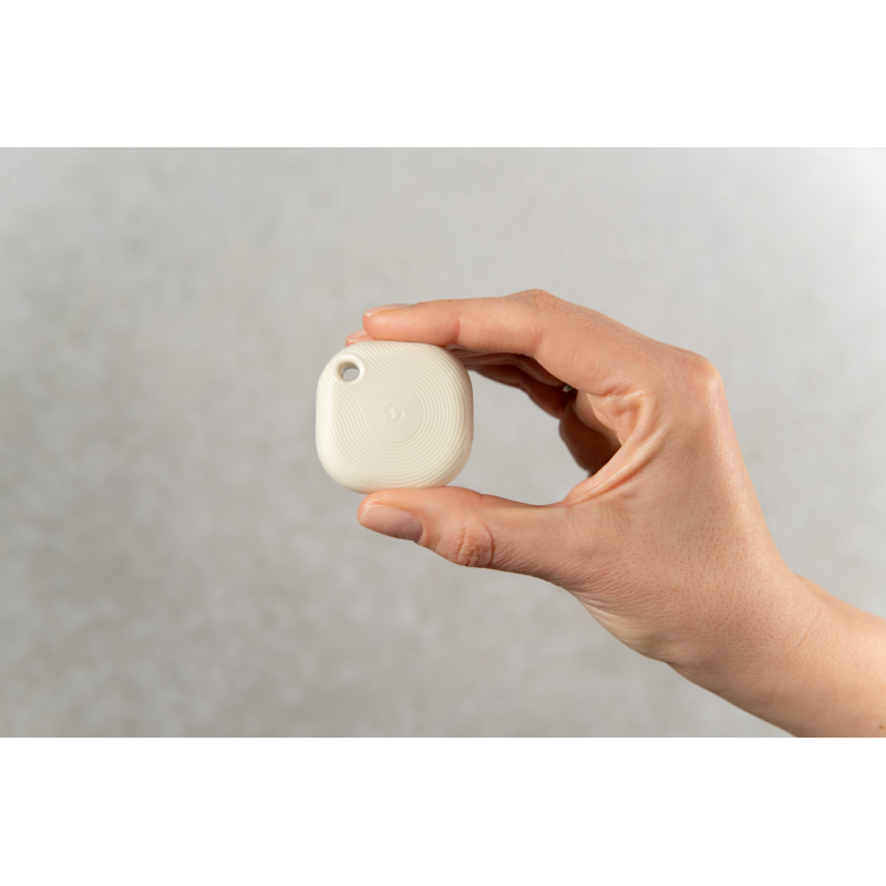 Shelly · Plug & Play · "Blu Button Tough Ivory" · Schalter & Dimmer · Bluetooth · Batterie · Hellbeige - 227569 - 2