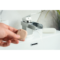 Shelly · Plug & Play · "Blu Button Tough Mocha" · Switch & Dimmer · Bluetooth · Battery · Dark beige - 227570 - 4