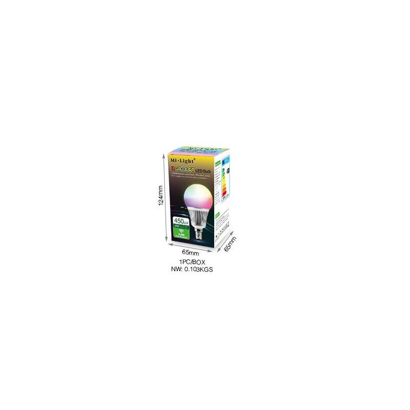 Synergy 21 LED Retrofit E14 5W RGB-WW lamp with radio and WLAN *Milight/Miboxer* - 149927 - 3