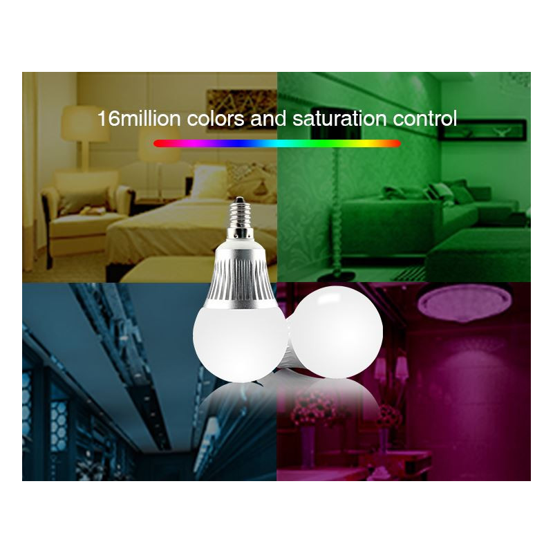 Synergy 21 LED Retrofit E14 5W RGB-WW lamp with radio and WLAN *Milight/Miboxer* - 149927 - 4