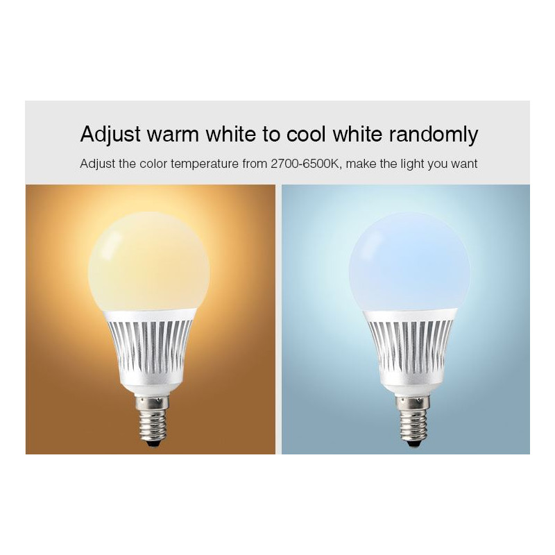 Synergy 21 LED Retrofit E14 5W RGB-WW lamp with radio and WLAN *Milight/Miboxer* - 149927 - 5