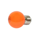 Synergy 21 LED Retrofit E27 Tropfenlampe G45 orange 1 Watt für Lichterkette