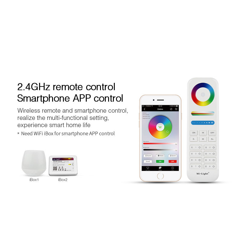 Synergy 21 LED Retrofit E27 12W RGB-WW lamp with radio and WLAN *Milight/Miboxer* - 148493 - 5
