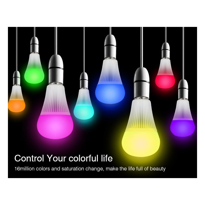 Synergy 21 LED Retrofit E27 9W RGB-WW (RGB-CCT) Lampe mit Funk und WLAN *Milight/Miboxer* - 149923 - 3