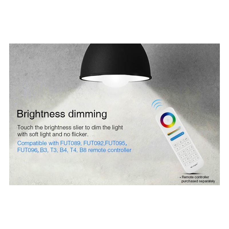Synergy 21 LED Retrofit E27 9W RGB-WW (RGB-CCT) Lampe mit Funk und WLAN *Milight/Miboxer* - 149923 - 5
