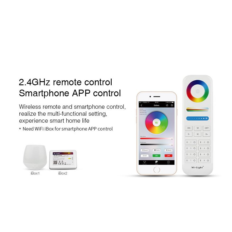 Synergy 21 LED Retrofit E27 9W RGB-WW (RGB-CCT) Lampe mit Funk und WLAN *Milight/Miboxer* - 149923 - 6