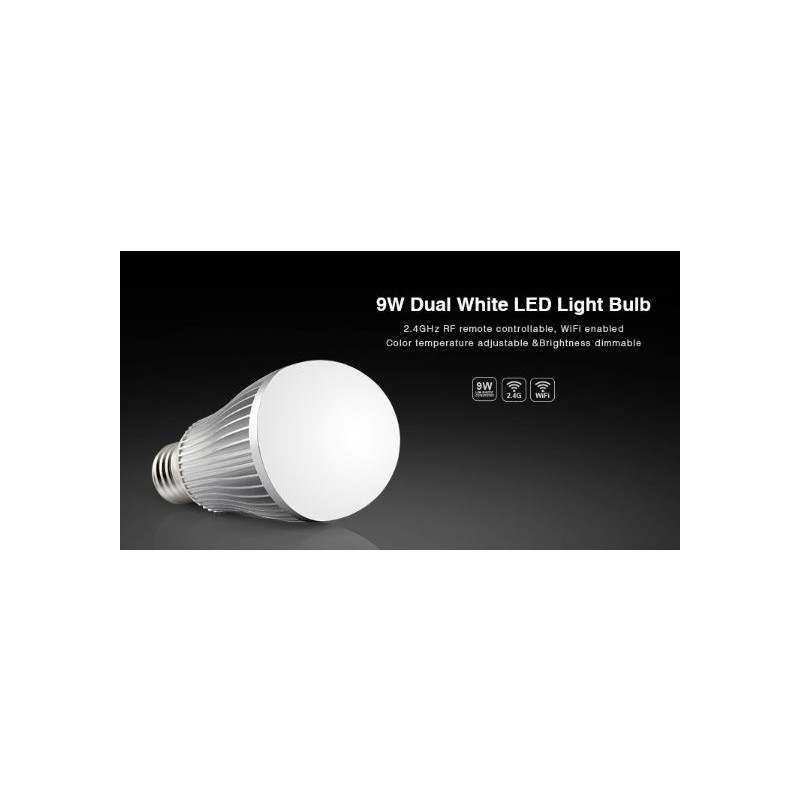 Synergy 21 LED Retrofit E27 9W dual white (CCT) lamp with radio Milight/Miboxer* - 158716 - 2