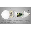Synergy 21 LED Retrofit E27 6W dual white (CCT) Lampe mit Funk Milight/Miboxer* - 158717 - 5