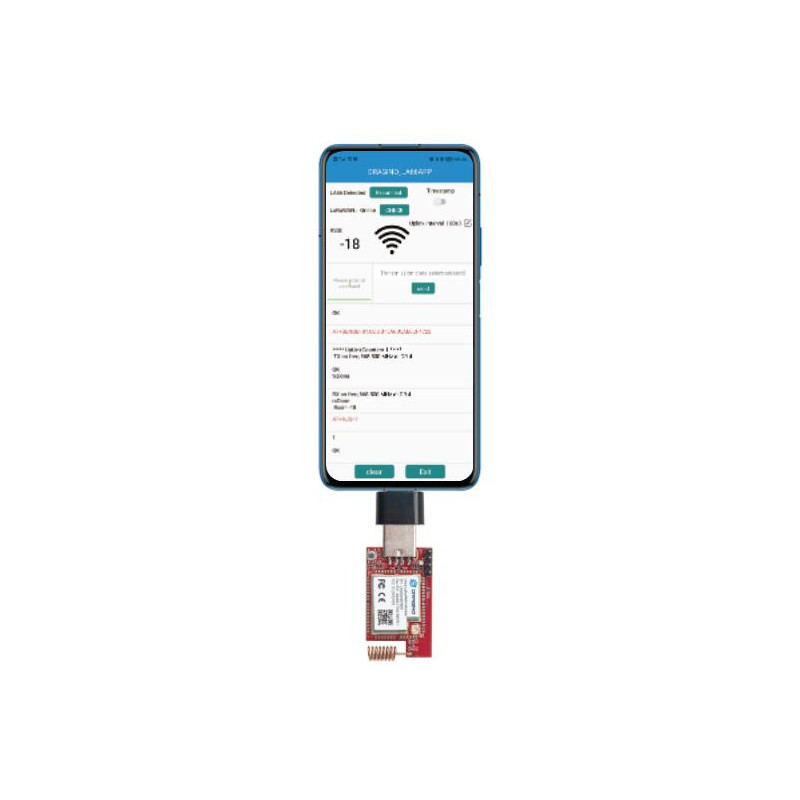 DRAGINO - LoRa - LA66 USB adapter - LA66-EU868 - 215319 - 2
