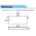 Synergy 21 LED light panel 620*620 zub standard power supply zub emergency power supply 8W - 174018 - 3