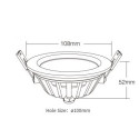 Synergy 21 LED Panel Round 6W RGB-WW with radio and WLAN IP54 *Milight/Miboxer* - 153392 - 3
