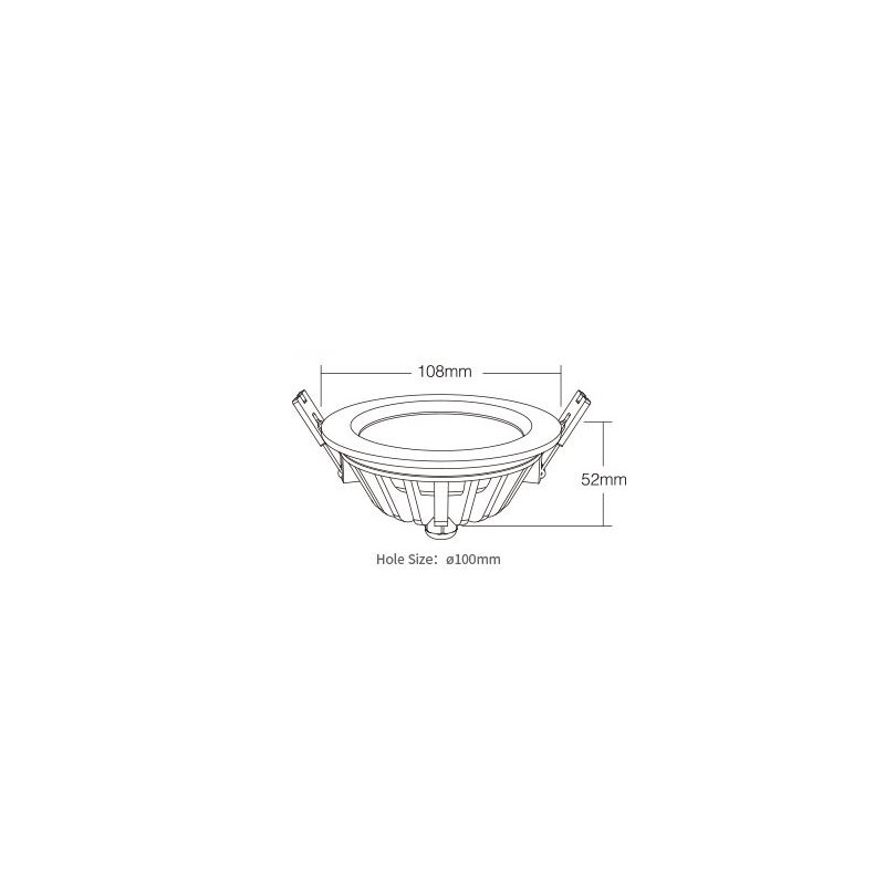 Synergy 21 LED Panel Round 6W RGB-WW with radio and WLAN IP54 *Milight/Miboxer* - 153392 - 3