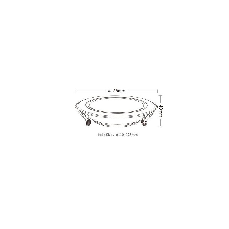 Synergy 21 LED Panel Round 9W RGB-WW with radio and WLAN *Milight/Miboxer* - 167822 - 3