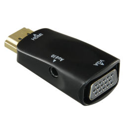 HDMI zu VGA+Audioadapter - Passiv, benötigt keine...